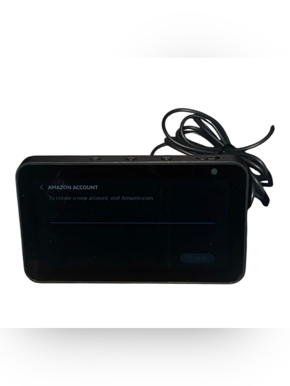 Amazon Echo Show 5 1st Gen Smart Speaker Charcoal Alexa H23K37 Black